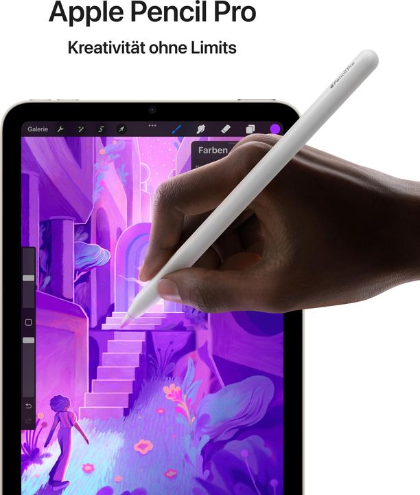 Immagine prodotto Apple iPad mini (2024) (5G, 8.30", 256 GB, Stellina)