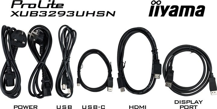 Produktbild iiyama XUB3293UHSN-B1 (3840 x 2160 Pixel, 31.50")