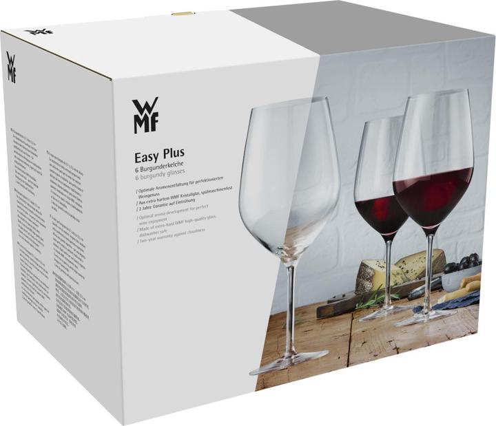Image du produit WMF Calice bourguignon easy Plus,6ER GP (70 cl, 6 Verres, Verres à vin rouge)