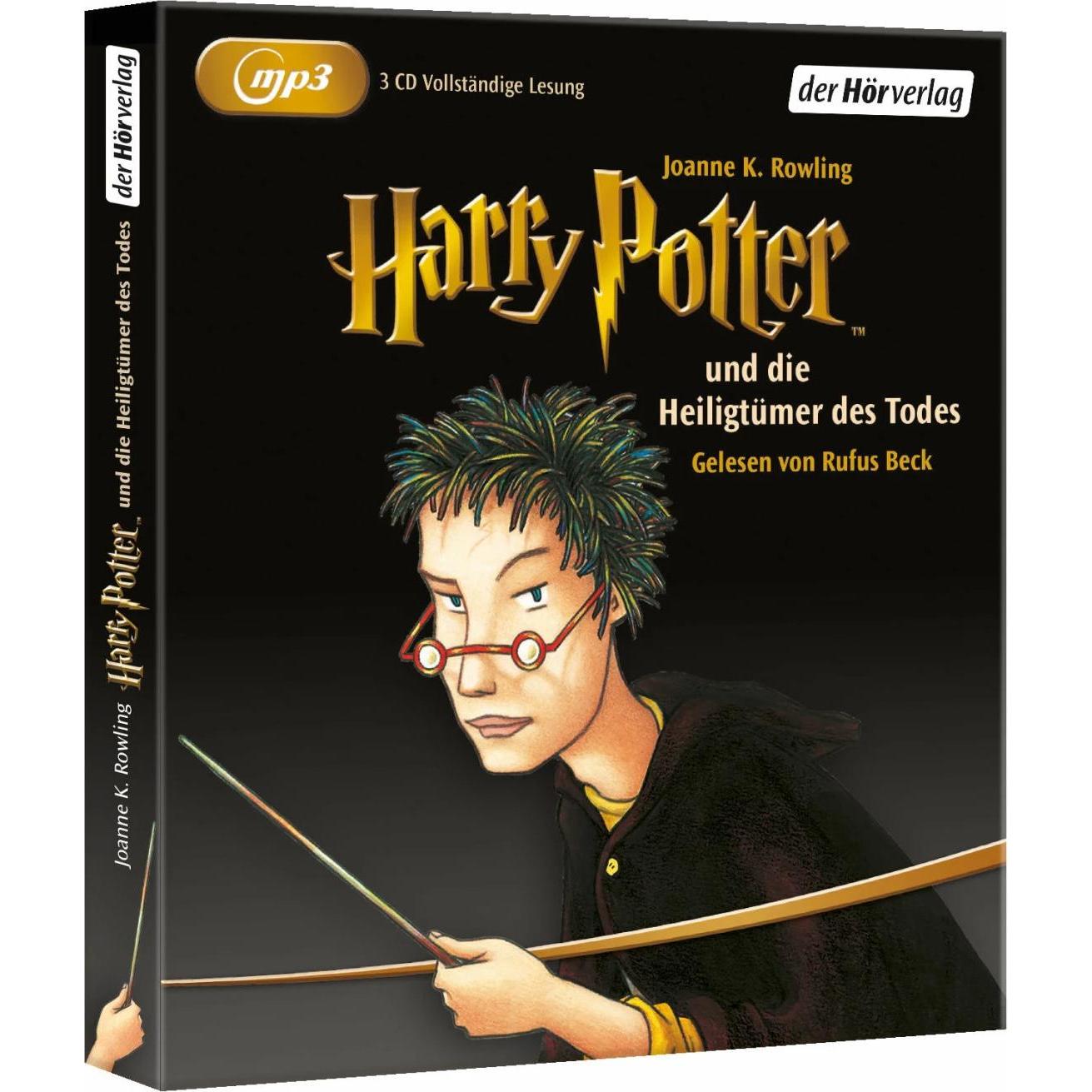 Thumbnail - Harry Potter und die Heiligtümer des Todes, Hörbücher von J.K. Rowling, Rufus Beck, Angela Kübrich