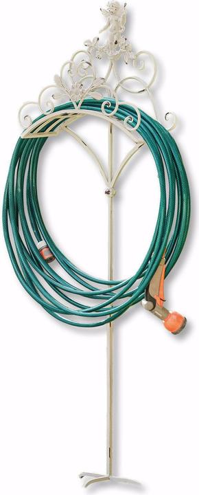 Actual product image Loberon Hose holder Chambellay antique white