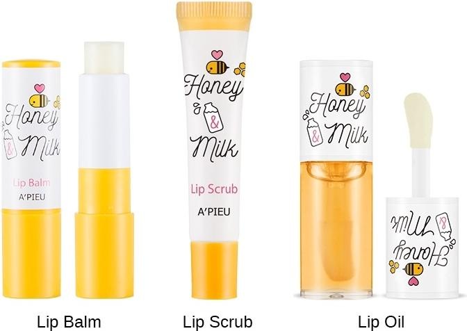 Produktbild A'Pieu Honey & Milk Lip Balm (Balsam)