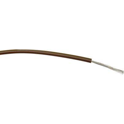 Rs Pro, Kabelleitung, Einzeladerleitung 0,5 mm² 100m Braun PVC is (100 m)