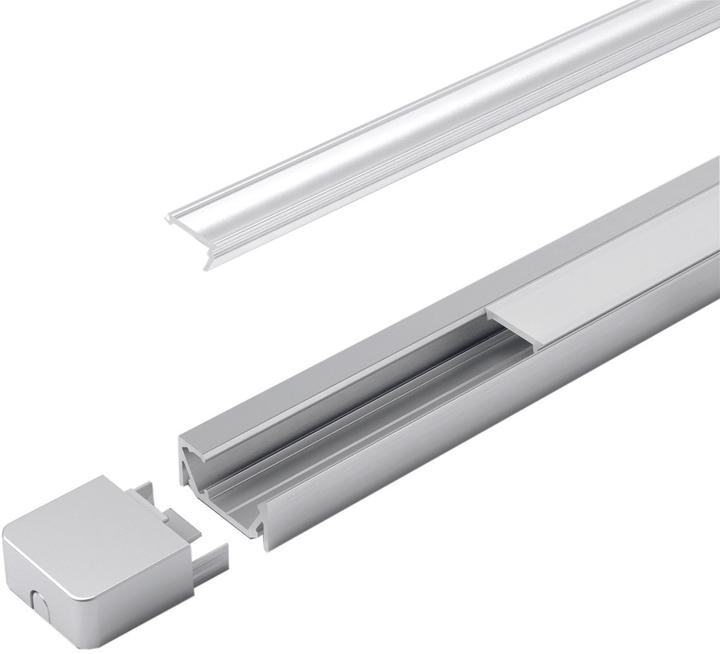 Halemeier LED ChannelLine G-1 profilo, opal L=2000