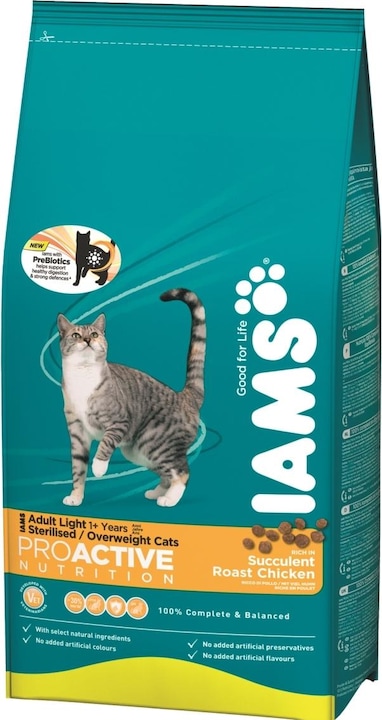 Image du produit Iams pour Vitalité Stérilisée au Poulet (Adulte, Senior, 1 pcs, 3000 g)