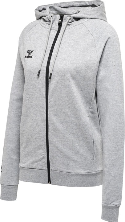 hummel Hmlmove Grid Cotton Zip Hoodie Woman