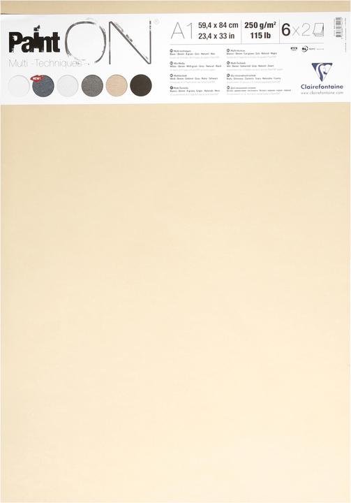 Produktbild Clairefontaine Multi-Technik (250 g/m², 1x)
