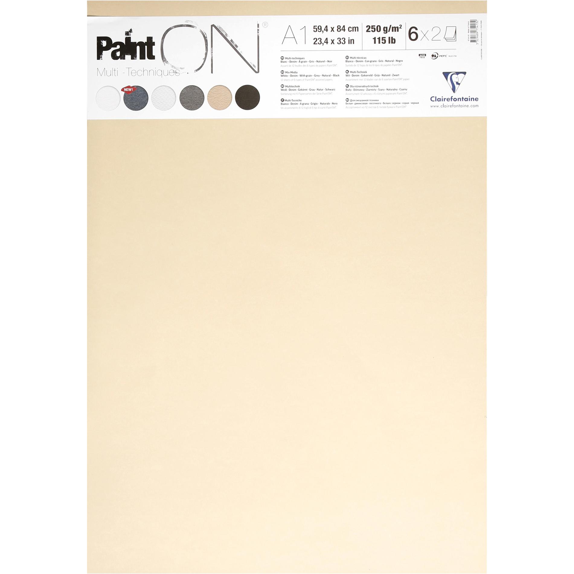 Clairefontaine, Bastelpapier, Multi-Technik (250 g/m², 1 x)