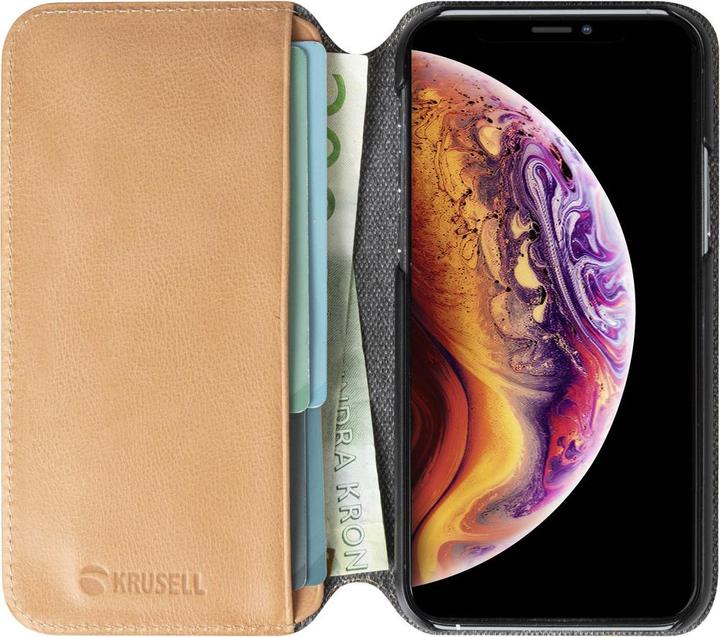 Actual product image Krusell Sunne PhoneWallet Apple iPhone 11 Pro Max vintage nude (Apple iPhone 11 Pro Max)