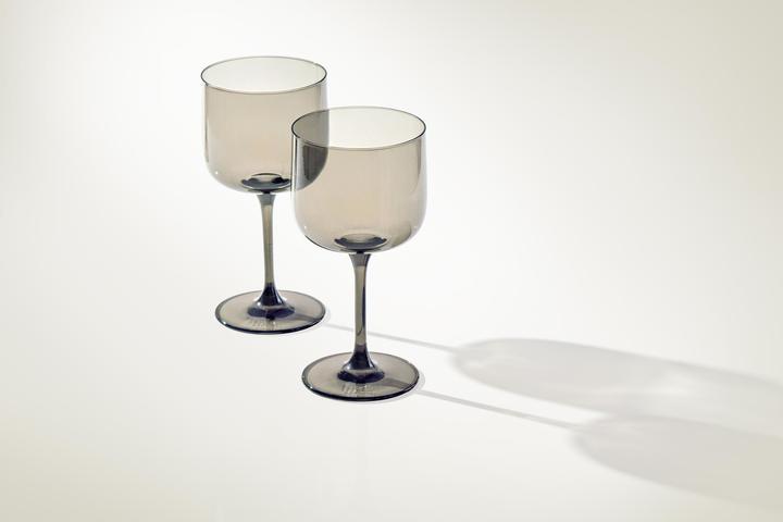 Produktbild Like. by Villeroy & Boch Like Smoke Weinglas, Set 2tlg 8,5x17cm (20 cl, 2 Gläser, Rotweingläser, Weissweingläser)