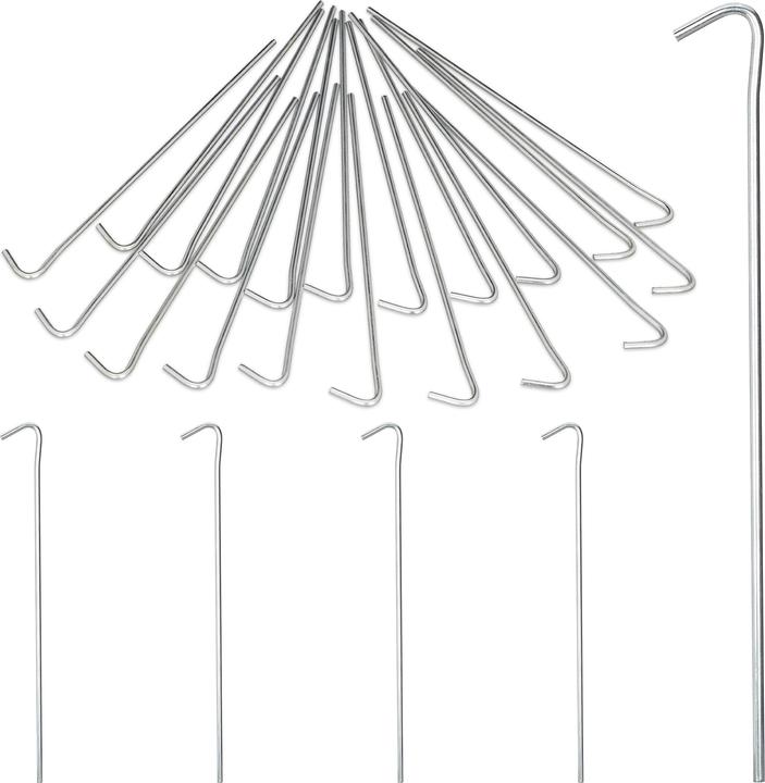 Actual product image Relaxdays 25x tent pegs