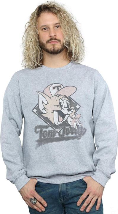 Produktbild Tom & Jerry Baseball Caps Sweatshirt (XL)