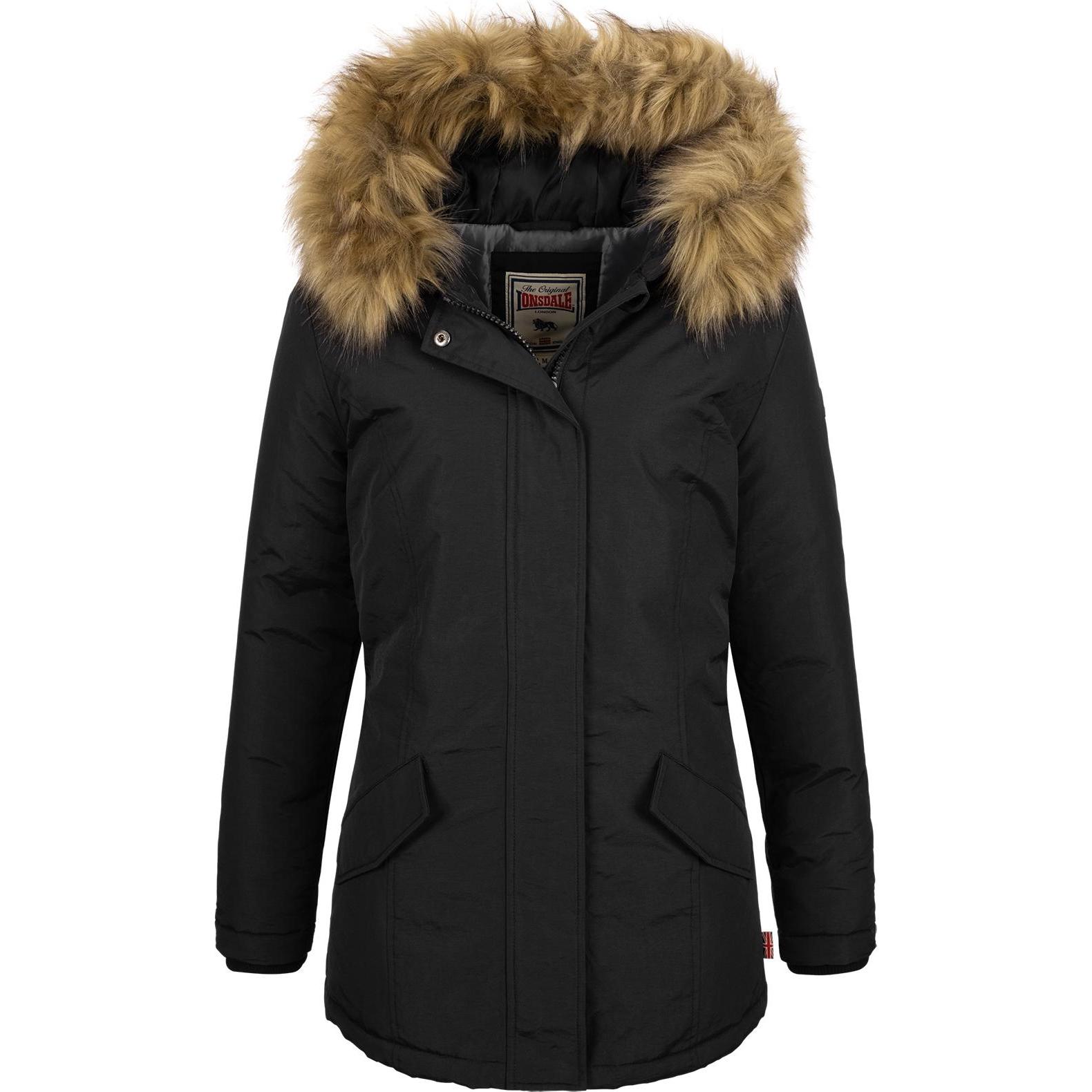 Lonsdale, Damen, Jacke, Kimmeridge (S), Schwarz, S