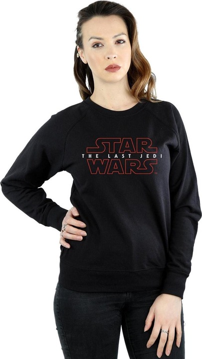 Actual product image Star Wars Womens/Ladies The Last Jedi Logo Sweatshirt (S)
