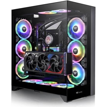 Thermaltake CTE E600 MX (Mini-ITX, mATX, E-ATX, ATX), PC Gehäuse, Schwarz