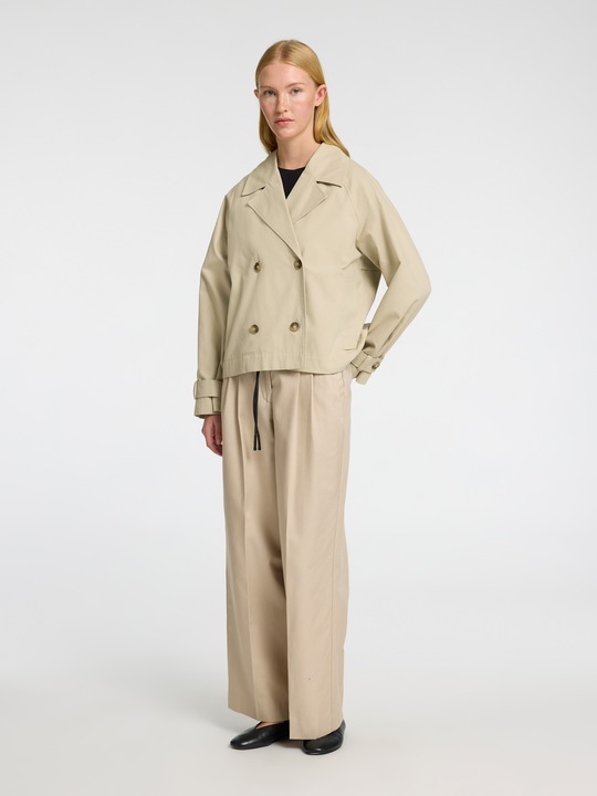 Actual product image Selected Femme Slfcilo Short Trenchcoat Noos (38)