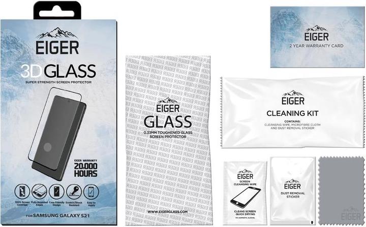 Image du produit Eiger Protection d'écran 3D-Glass Case Friendly Galaxy S21 (1 pcs)