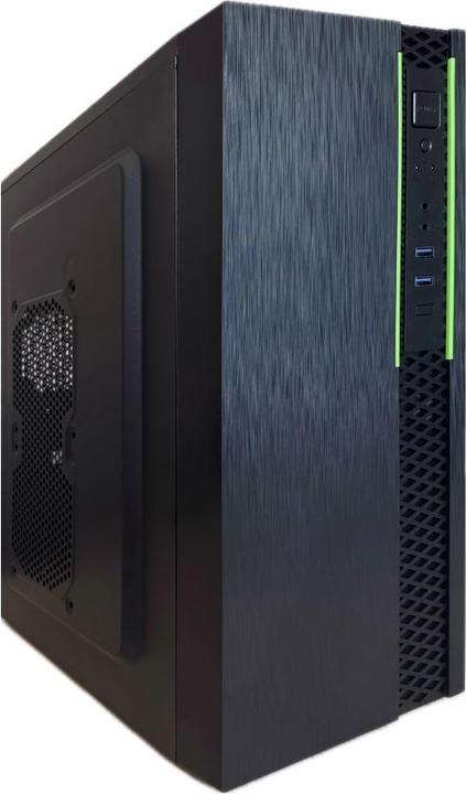 Actual product image Eurocase ML N6-550B, ATX case, 2xUSB3.0, black (ATX, Mini-ITX)