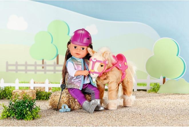 Produktbild Zapf Creation BABY born Deluxe Reitoutfit 43cm