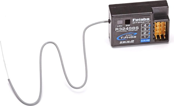 Actual product image Futaba R324SBS T-FHSS Car-T- Receiver