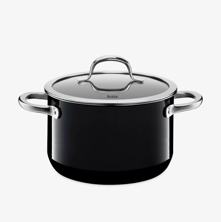 Actual product image Silit Meat casserole PASSION black (20 cm, Pot, Ceramic)