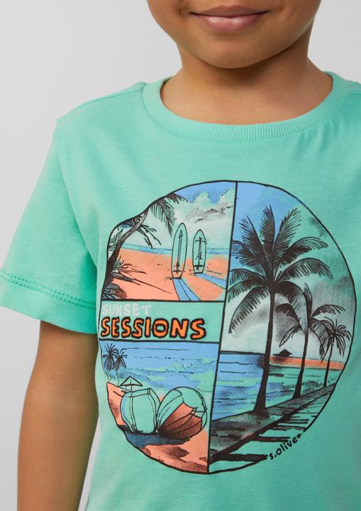 Actual product image S.Oliver T-Shirt T-Shirt mit Frontprint (92)
