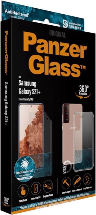 Produktbild PanzerGlass 360° Protection - Glas + Hülle (1 Stück, Samsung Galaxy S21+)