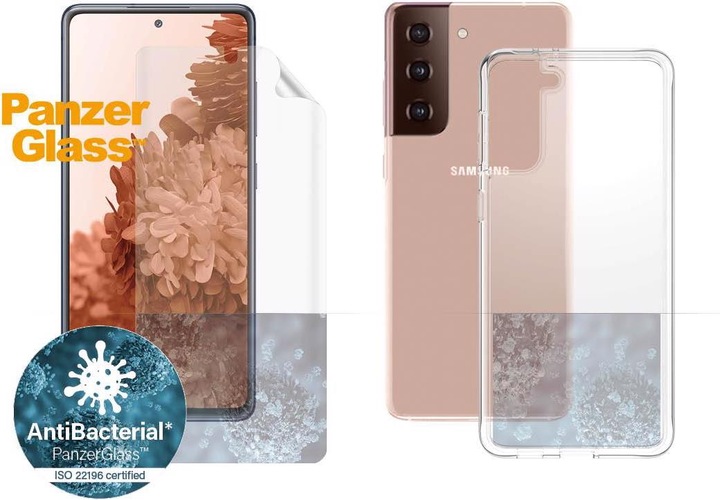 Produktbild PanzerGlass 360° Protection - Glas + Hülle (1 Stück, Samsung Galaxy S21+)