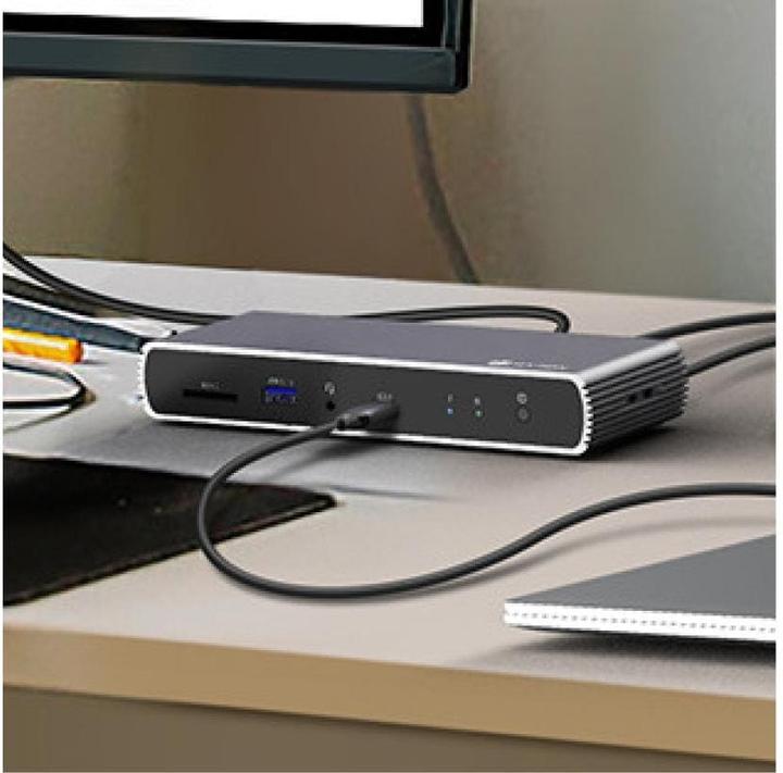 Produktbild Icy Box IB-DK4012-CPD (USB-C, 9 Ports)