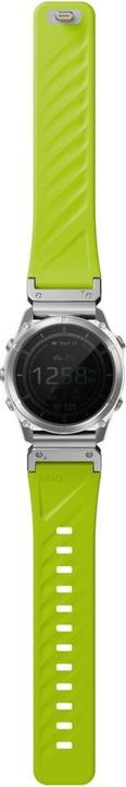 Actual product image Uniq Fluo Strap for Garmin 26mm Lime (26 mm, Plastic, Silicon, Stainless steel)