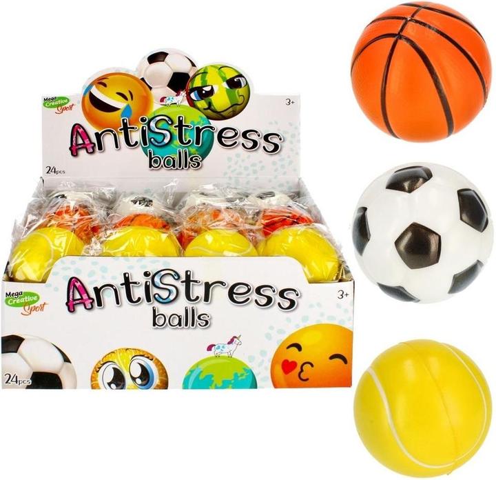 Actual product image Creative Antistressball 7cm Sportmix