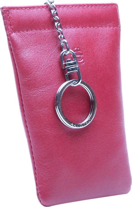 Immagine prodotto Esquire Portachiavi con logo in pelle 8 cm