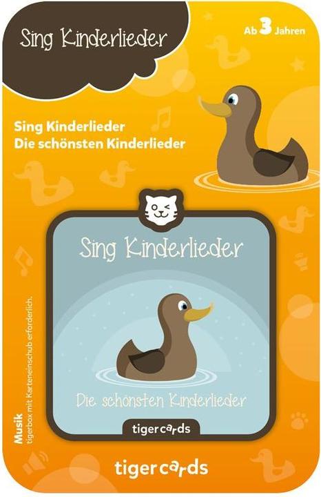 Tigermedia Tigercard - Sing Kinderlieder:Die schönsten Kinderlieder (Deutsch)