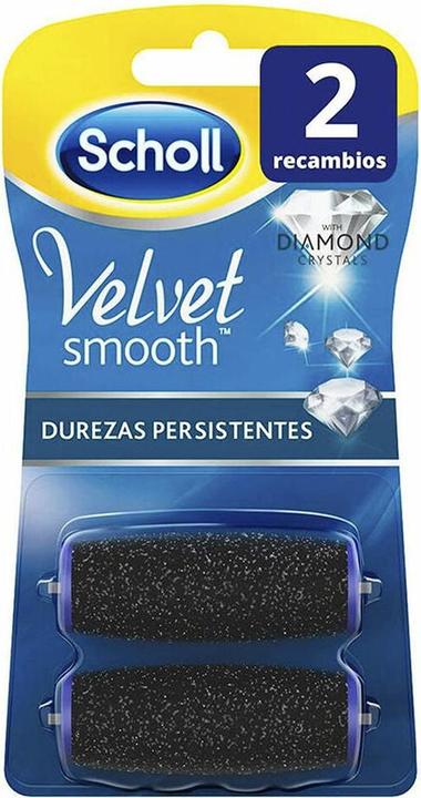Scholl Velvet Smooth Ersatzrolle für elektrischen Hornhautentferner (2x)