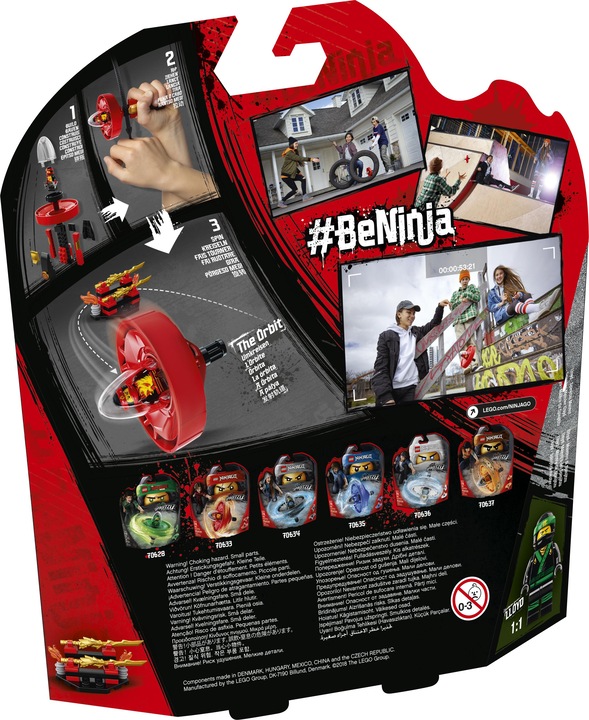 Actual product image LEGO Spinjitzu Master Kai (70633, LEGO Ninjago)