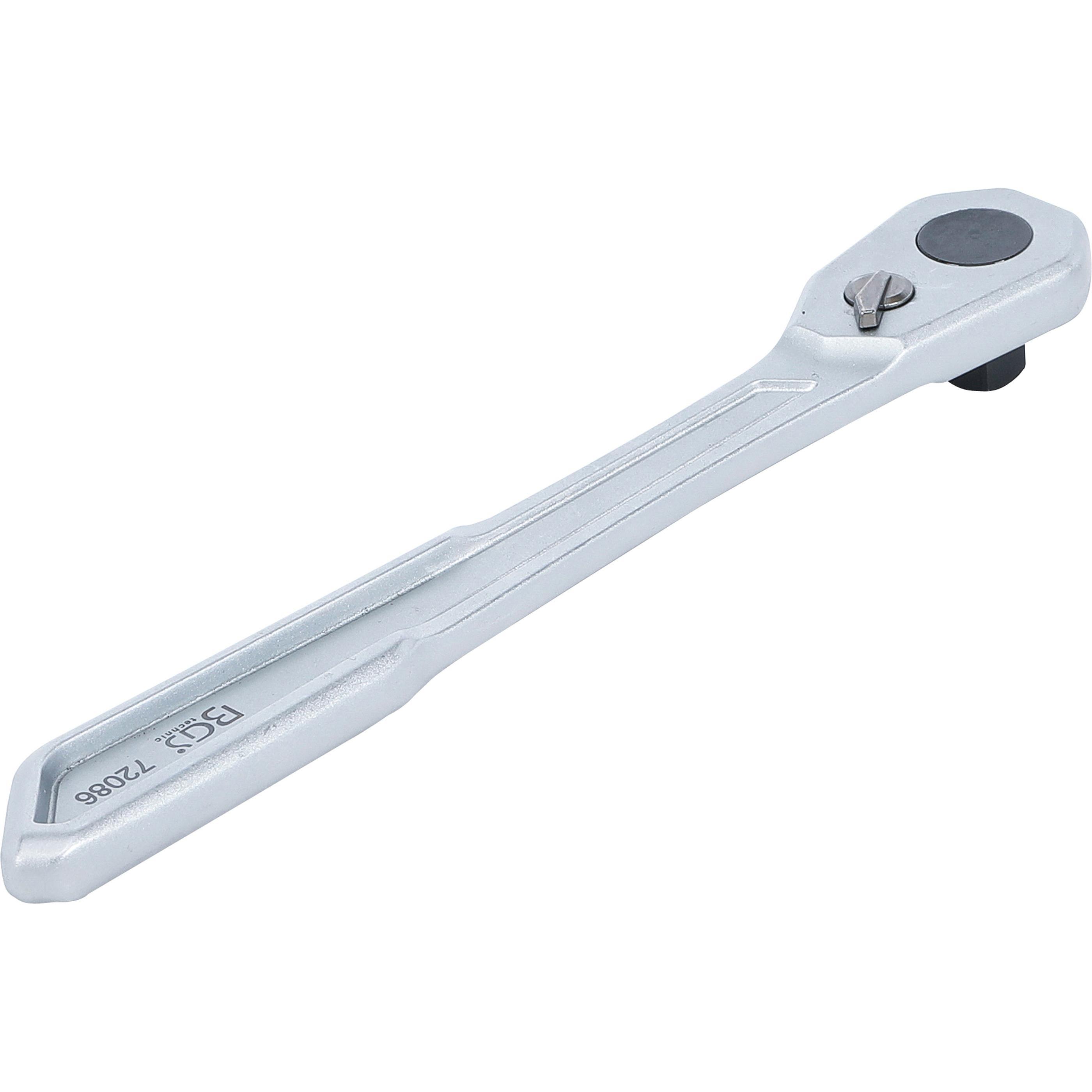 BGS, Ratsche, Umschaltknarre extra flach feinverzahnt Abtrieb Aussenvierkant 10 mm (3/8") (3/8")