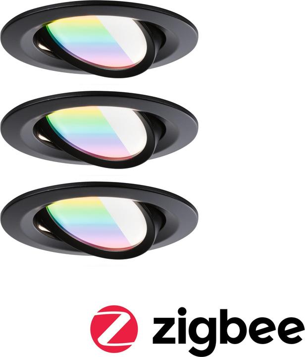 Produktbild Paulmann Einbauleuchte Nova Set Zigbee (500 lm)
