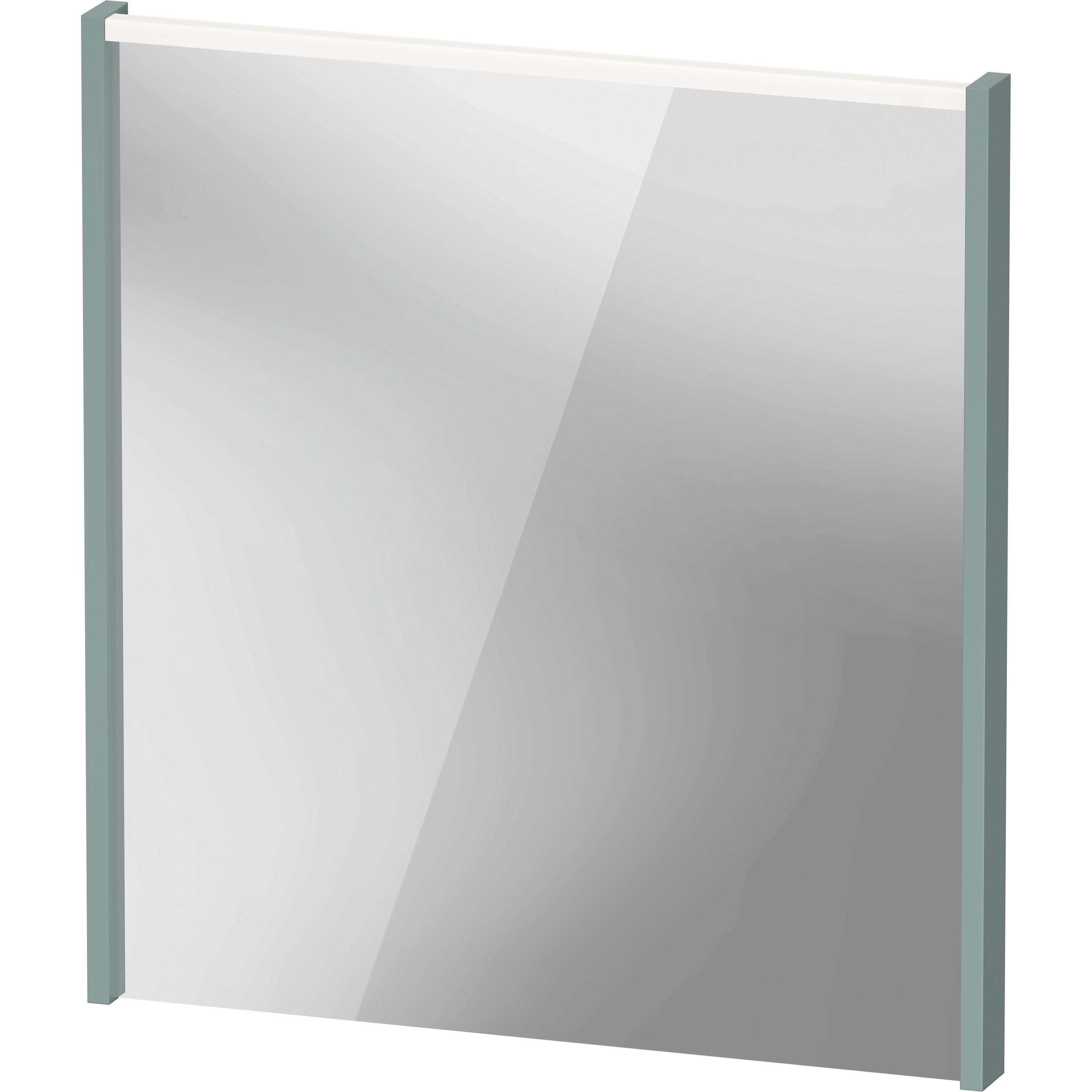 Duravit, Spiegelschrank, D-Code Spiegel, LED-Lichtfeld oben, 650x700mm, externer Lichtschalter notwendig, 5 W