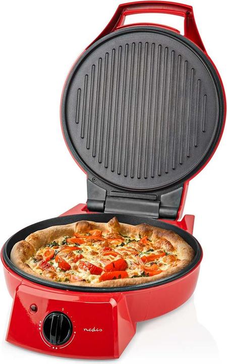 Image du produit Nedis FCPM100FRD Machine à pizza, aluminium