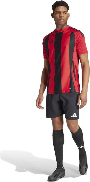 Actual product image No Name Koszulka męska adidas Striped 24 Jersey czerwono-czarna IW4556 M (M)