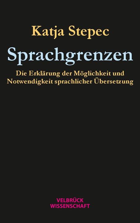 Produktbild Sprachgrenzen (Deutsch, Katja Stepec, 2018)