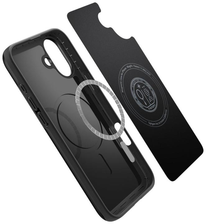 Produktbild Spigen Thin Fit Mag iPhone 16 Plus Magsafe czarny/black ACS08060 (Apple iPhone 16 Plus)