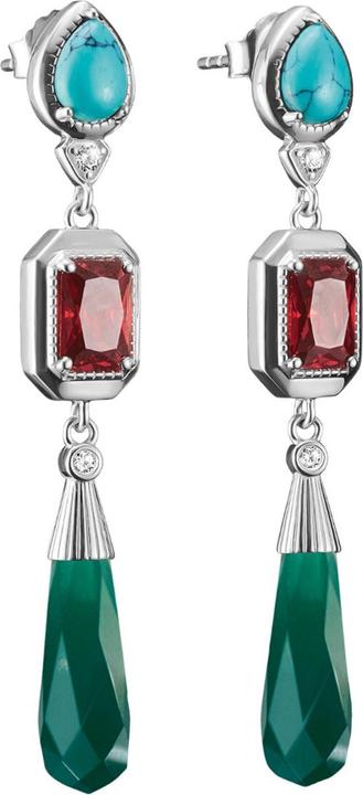 Produktbild Thomas Sabo Ohrringe bunte Steine Elyndra Silber (Silber 925)