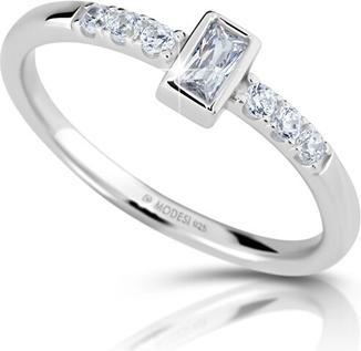 Produktbild Modesi Silver engagement ring with zircons M01015 - Circuit: 56 mm (56)