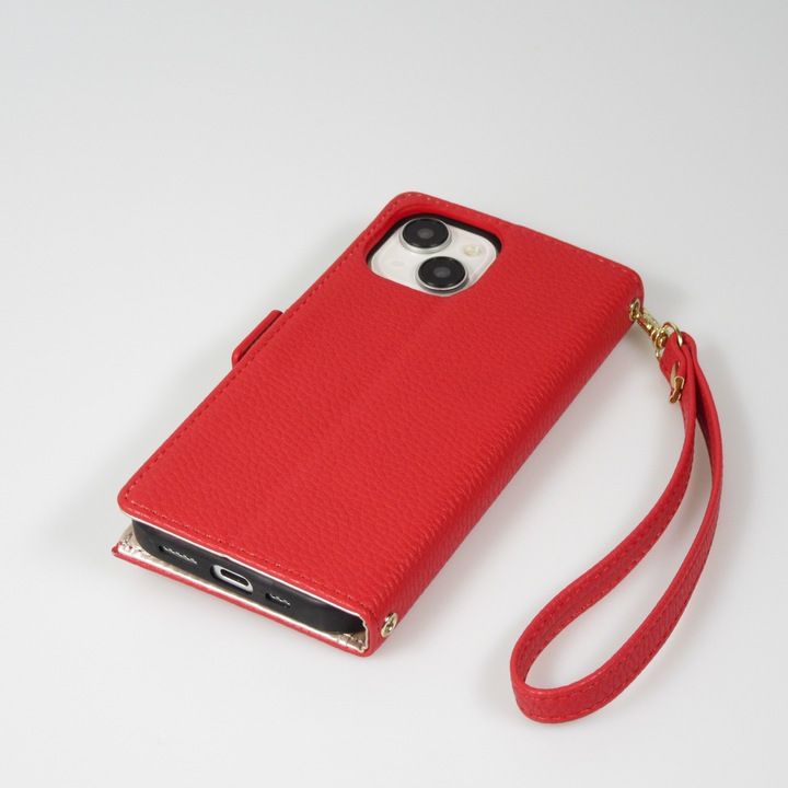 Actual product image PhoneLook Flip wallet cover made from vegan leather with wallet case and magnetic fastener (Apple iPhone 15)