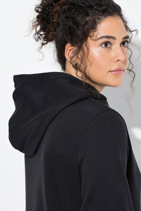 Produktbild Ulla Popken Long-Hoodie, Oversized, Kapuze, Langarm (58)