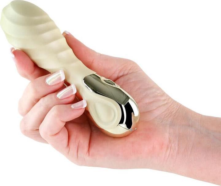 Immagine prodotto NS Novelties Vibratore Seduction Chloe Metallic Green 13,8 cm