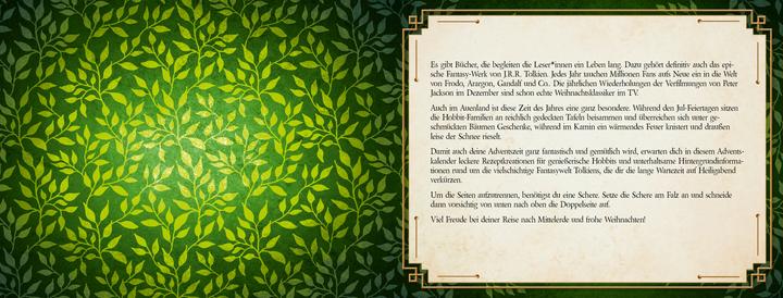 Produktbild Der inoffizielle Adventskalender für Tolkien-Fans