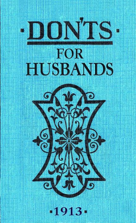 Produktbild Don'ts for Husbands (Englisch, Blanche Ebbutt, 2007)