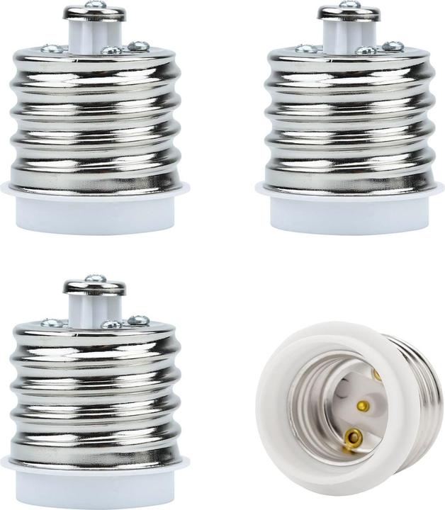 Actual product image Intirilife E27 to E40 Lamp Base Adapter